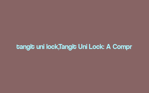 tangit uni lock,Tangit Uni Lock: A Comprehensive Overview